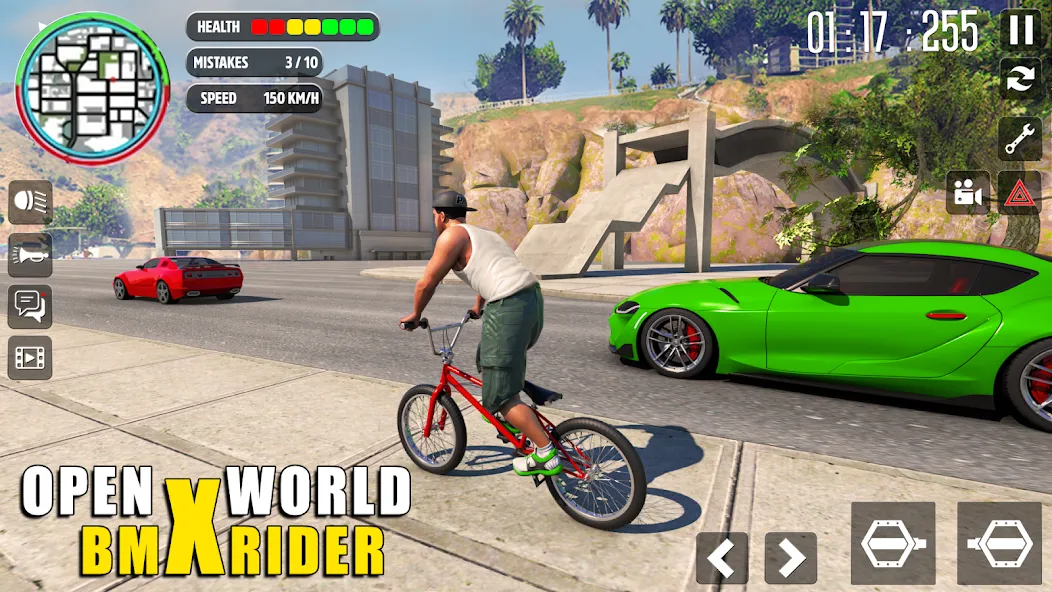 Cycle Stunt Games: Cycle Game (Оффроад Велосипедист )  [МОД Меню] Screenshot 5