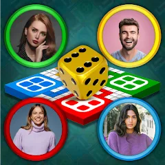 Взломанная Multiplayer Dice Ludo Games (Мультиплеер Дайс Лудо Игры)  [МОД Много денег] - полная версия apk на Андроид