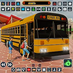 Взлом School Bus 3d : City Bus Games (Школьный автобус симулятор игры на автобусе)  [МОД Много денег] - полная версия apk на Андроид