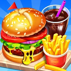 Взломанная Cooking Restaurant Food Games  [МОД Mega Pack] - стабильная версия apk на Андроид