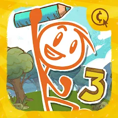 Скачать взлом Draw a Stickman: EPIC 3 (Нарисуй палочного человечка)  [МОД Mega Pack] - полная версия apk на Андроид