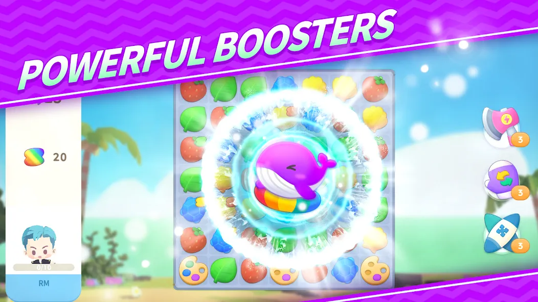 BTS Island: In the SEOM Puzzle (Айленд)  [МОД Меню] Screenshot 5