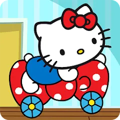 Взлом Hello Kitty games - car game  [МОД Бесконечные деньги] - стабильная версия apk на Андроид