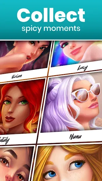 Dating Puzzle (Дейтинг Пазл)  [МОД Menu] Screenshot 5