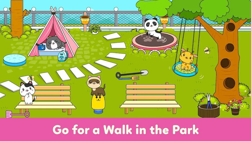 Tizi Town - My Pet Daycare  [МОД Меню] Screenshot 5