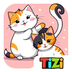 Взломанная My Cat Town - Cute Kitty Games  [МОД Бесконечные деньги] - стабильная версия apk на Андроид
