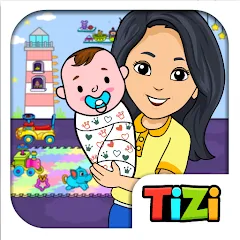 Скачать взлом My Tizi Town Daycare Baby Game  [МОД Unlimited Money] - стабильная версия apk на Андроид