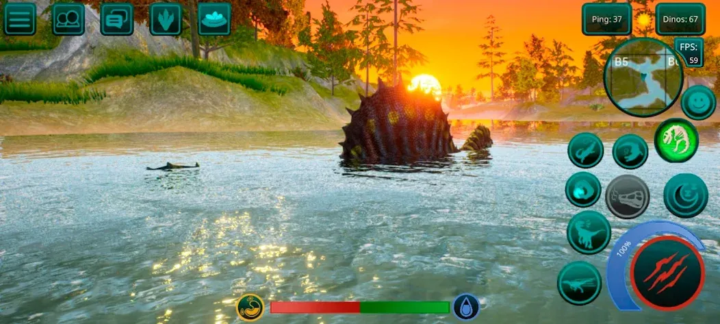 The Cursed Dinosaur Isle: Game  [МОД Все открыто] Screenshot 3