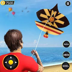 Скачать взломанную Kite Basant: Kite Flying Games  [МОД Много денег] - стабильная версия apk на Андроид