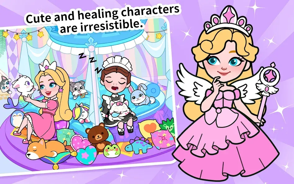 Paper Princess's Dream Castle  [МОД Много денег] Screenshot 1
