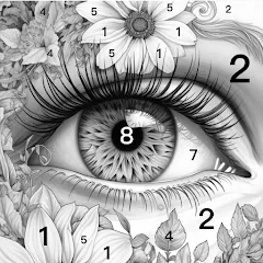 Скачать взломанную Magic Paint: Color by number (Магик Пейнт)  [МОД Много денег] - последняя версия apk на Андроид