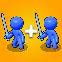 Взломанная Merge Weapons: Battle Game (Мердж Вепонс)  [МОД Много монет] - последняя версия apk на Андроид