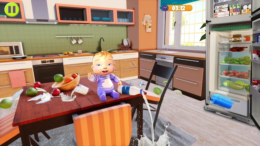Virtual Baby Mother Simulator  [МОД Много монет] Screenshot 2