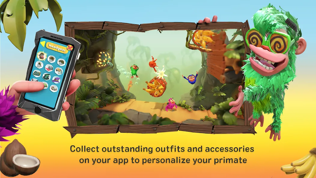 Chimparty  [МОД Unlimited Money] Screenshot 1