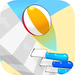 Скачать взломанную Ball Up: Knife Racing (Болл Ап)  [МОД Все открыто] - стабильная версия apk на Андроид