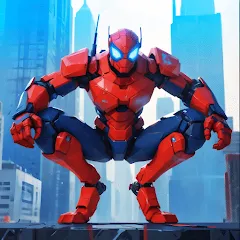 Взломанная Robot Merge Master: Car Games (Мерж Батл Кар)  [МОД Unlimited Money] - стабильная версия apk на Андроид