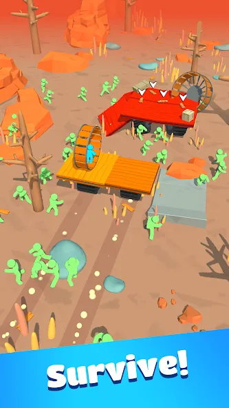 Zombie Raft (Зомби Рафт)  [МОД Меню] Screenshot 2