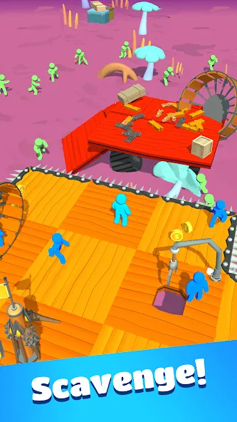 Zombie Raft (Зомби Рафт)  [МОД Меню] Screenshot 3