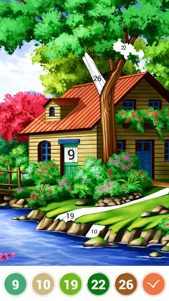 Art Coloring - Color by Number  [МОД Бесконечные деньги] Screenshot 3
