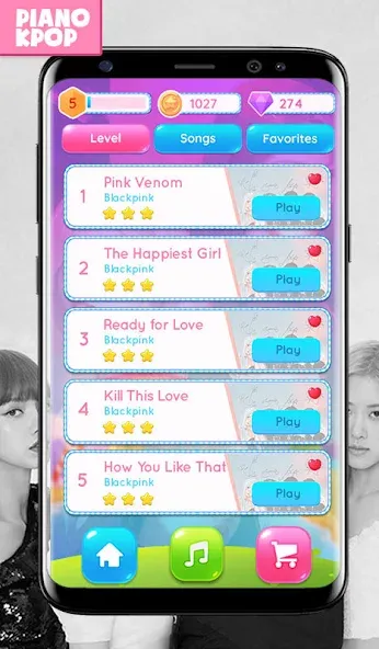 BLACK PINK Magic Piano (БЛЭК ПИНК Мэджик Тайлз 2022)  [МОД Много монет] Screenshot 5