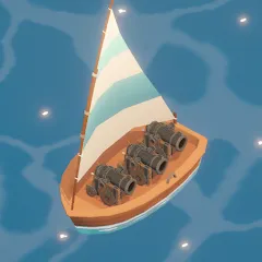 Скачать взломанную Merge Pirates (Мердж Пираты)  [МОД Menu] - полная версия apk на Андроид