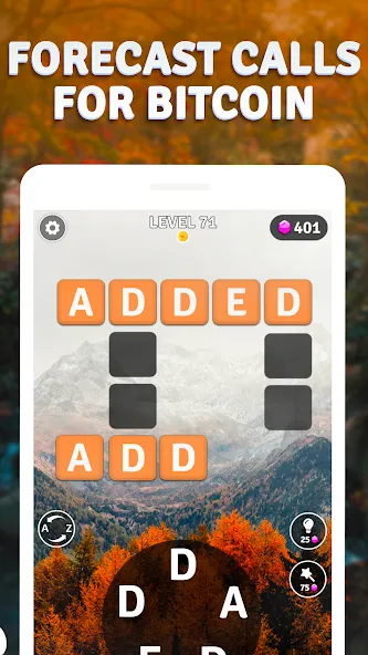 Word Breeze - Earn Bitcoin (Уорд Бриз)  [МОД Все открыто] Screenshot 4