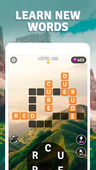 Word Breeze - Earn Bitcoin (Уорд Бриз)  [МОД Все открыто] Screenshot 5