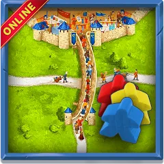 Скачать взломанную War of Carcassonne board Games (Каркассон)  [МОД Mega Pack] - последняя версия apk на Андроид