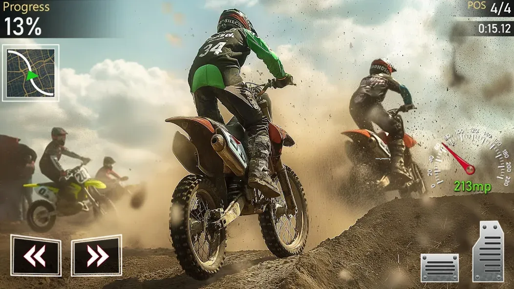 Motocross MX Dirt Bike Games  [МОД Все открыто] Screenshot 5