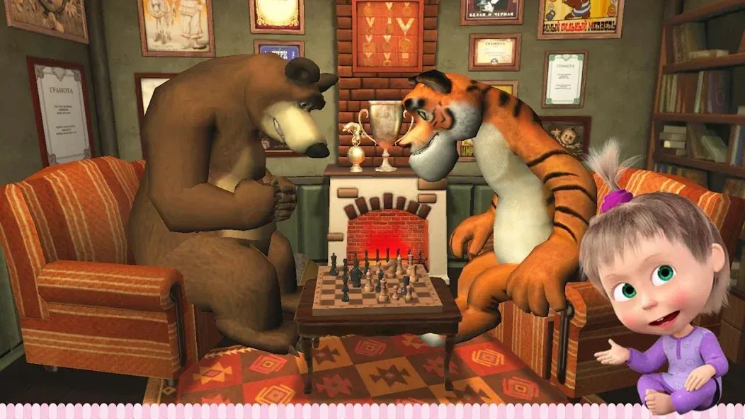 Masha and the Bear: Good Night  [МОД Много денег] Screenshot 5