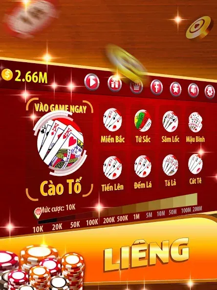Liêng - Lieng  [МОД Menu] Screenshot 2