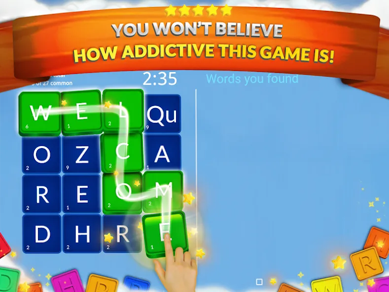 WordHero : word finding game (ВордХиро)  [МОД Бесконечные деньги] Screenshot 5
