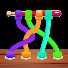 Взломанная Tangle Master 3D  [МОД Unlocked] - стабильная версия apk на Андроид