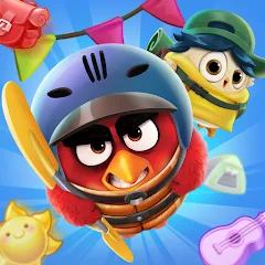 Скачать взлом Angry Birds Match 3 (Энгри Бердс Матч 3)  [МОД Бесконечные деньги] - последняя версия apk на Андроид