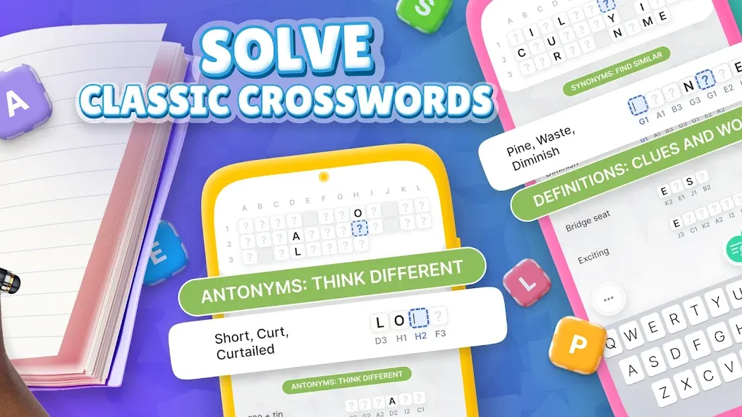 Acrostics－Cross Word Puzzles  [МОД Unlimited Money] Screenshot 2