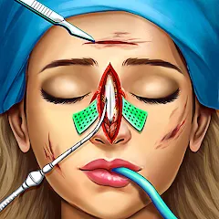 Взлом Surgery Simulator Doctor Game  [МОД Бесконечные монеты] - стабильная версия apk на Андроид