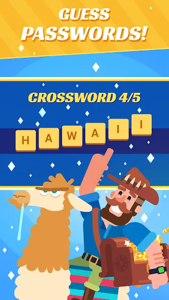Crossword Islands:Daily puzzle  [МОД Menu] Screenshot 1