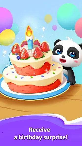 Talking Baby Panda-Virtual Pet  [МОД Много денег] Screenshot 3