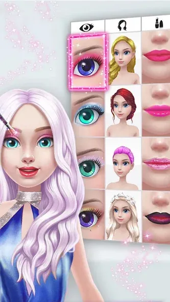 Fashion Makeover Stylist Game  [МОД Много монет] Screenshot 4