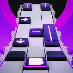 Скачать взломанную Beatstar - Touch Your Music (Битстар)  [МОД Unlocked] - полная версия apk на Андроид