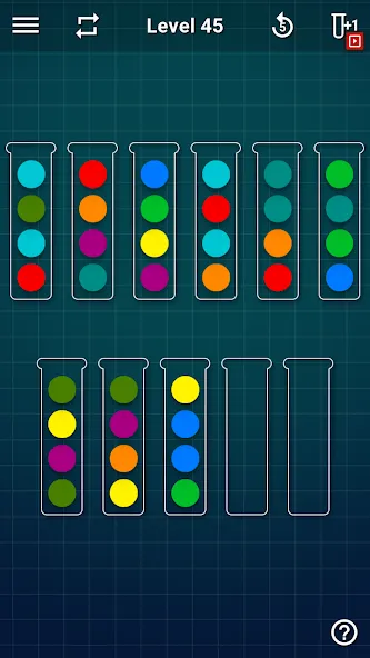 Ball Sort Puzzle - Color Games (Балл Сорт Пазл)  [МОД Все открыто] Screenshot 3