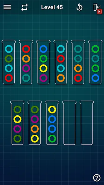 Ball Sort Puzzle - Color Games (Балл Сорт Пазл)  [МОД Все открыто] Screenshot 5