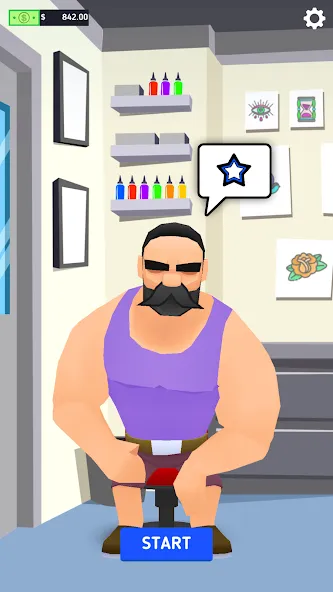 Ink Inc. - Tattoo Drawing  [МОД Unlimited Money] Screenshot 1