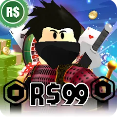 Скачать взломанную Robux For Robux , Casino Robux  [МОД Меню] - стабильная версия apk на Андроид