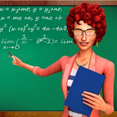 Скачать взлом High School Teacher Sim Games  [МОД Все открыто] - полная версия apk на Андроид