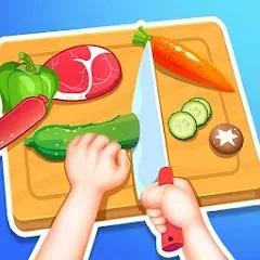 Скачать взломанную Happy Kitchen World  [МОД Много денег] - стабильная версия apk на Андроид