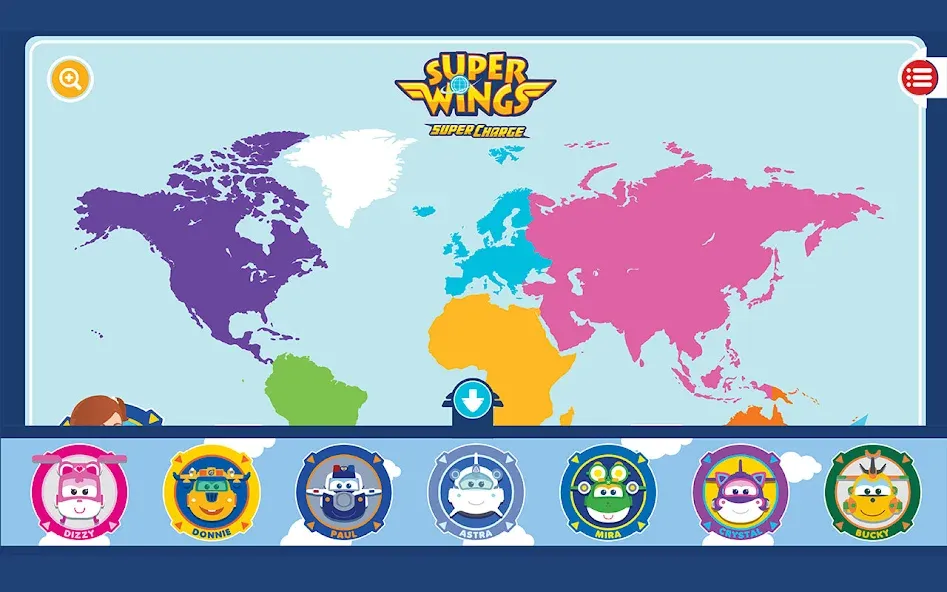 Super Wings - It's Fly Time  [МОД Бесконечные деньги] Screenshot 1