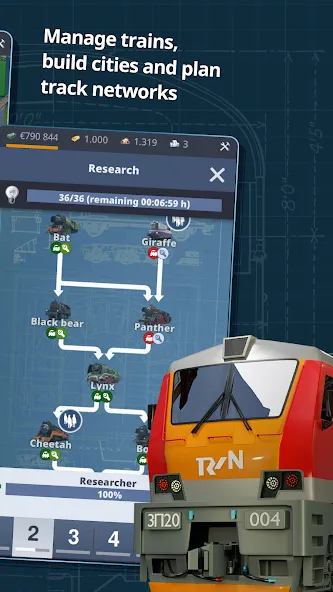 Rail Nation - Railroad Tycoon (Рэйл Нэйшн)  [МОД Unlocked] Screenshot 2