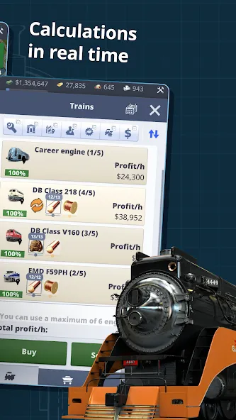 Rail Nation - Railroad Tycoon (Рэйл Нэйшн)  [МОД Unlocked] Screenshot 4