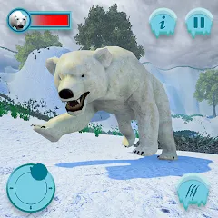 Взломанная Polar Bear Family Survival  [МОД Меню] - полная версия apk на Андроид